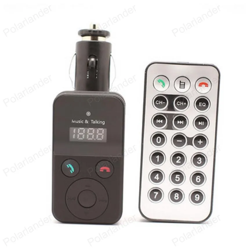 Bluetooth автомобильный набор, свободные руки, MP3 playeraudio Беспроводной FM USB передатчик Поддержка SD Tf карты ЖК-дисплей Дисплей автомобиля Зарядное устройство - Название цвета: BT302