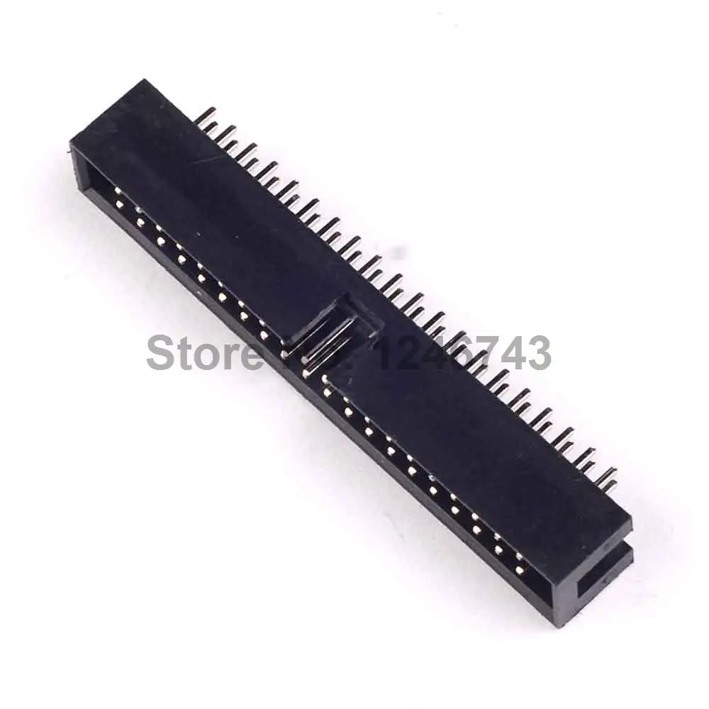 20PCS DC3-40P 40Pins Simple Croissants JTAG Spacing 2.54mm Connector ISP Plug | Обустройство дома