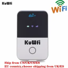 KuWFi 4G Wifi Router Mini LTE Wireless Unlocked 3G/4G FDD/TDD Portable Pocket Wi fi With Sim Card Slot