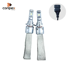 Buy conpex 32w Car Headlight Bulbs LED 9006 low beam light aluminum for Honda Civic Accord CR-Z Chevrolet Avalanche Blazer Colorado Free Shipping