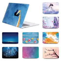 Картина Жесткий Чехол для ноутбука чехол клавиатура для 2018 Новый Apple Macbook Air 11 Air 13 Pro retina Touch Bar 12 13 15 дюймов-SG
