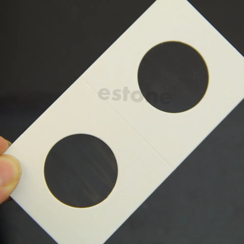 50 шт. деревянная бумажная палочка квадратный держатель для монет зажим для хранения штапеля диаметром 4x4 см флип