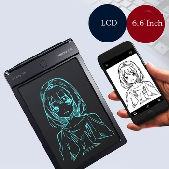 

6.6 inch LCD Writing Tablet Digital Drawing Tablet Handwriting Pads Memo Note Mini Portable Electronic Tablet Board For Kids