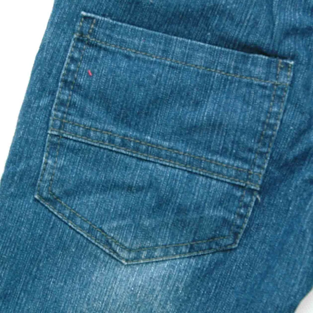 Обувь для мальчиков флис Джинсы для женщин теплые стекаются Denim Мотобрюки зимняя верхняя одежда дети Брюки для девочек Дети корона вышивать осень пух одежда mh9005