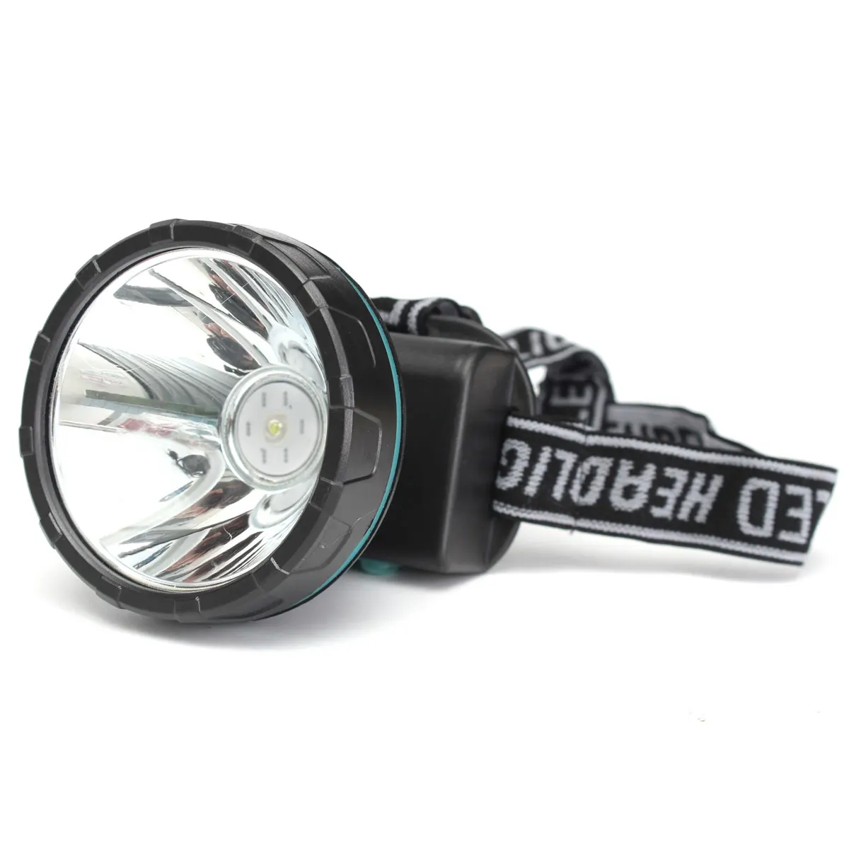 

Waterproof 5W 600-1000LM LED Miner Chrome Alloy Bicycle Light Mining 2 modes Headlight For Hunting+Rechargeable lithium battery