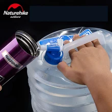 NatureHike портативный открытый складной контейнер для воды складной ведро для хранения ПЭ пищевой кемпинг складной стакан для воды