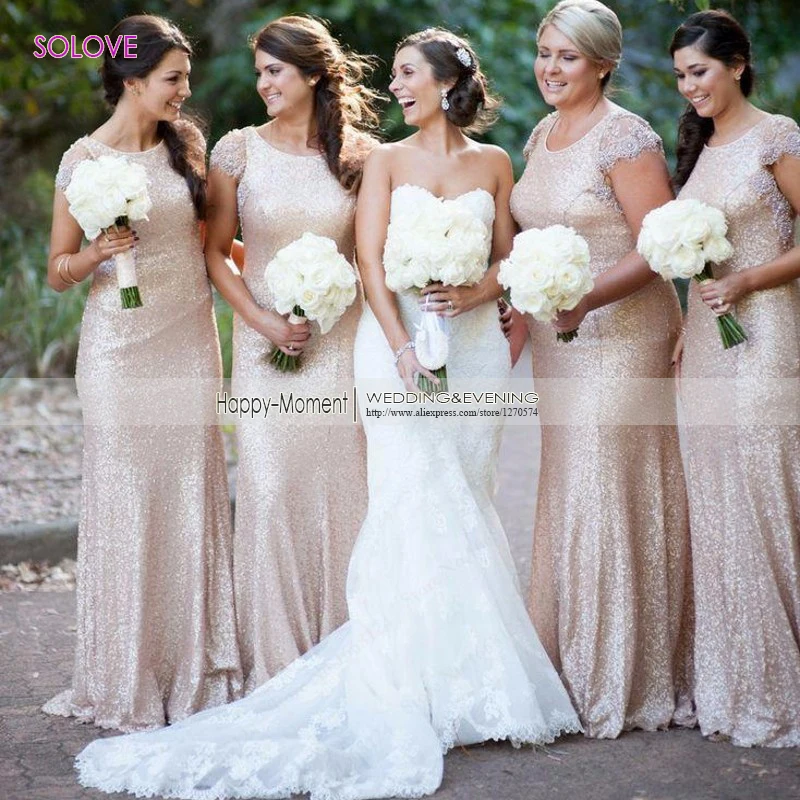 Custom Made Scoop Mermaid font b Bridesmaid b font font b Dress b font 2016 Cap