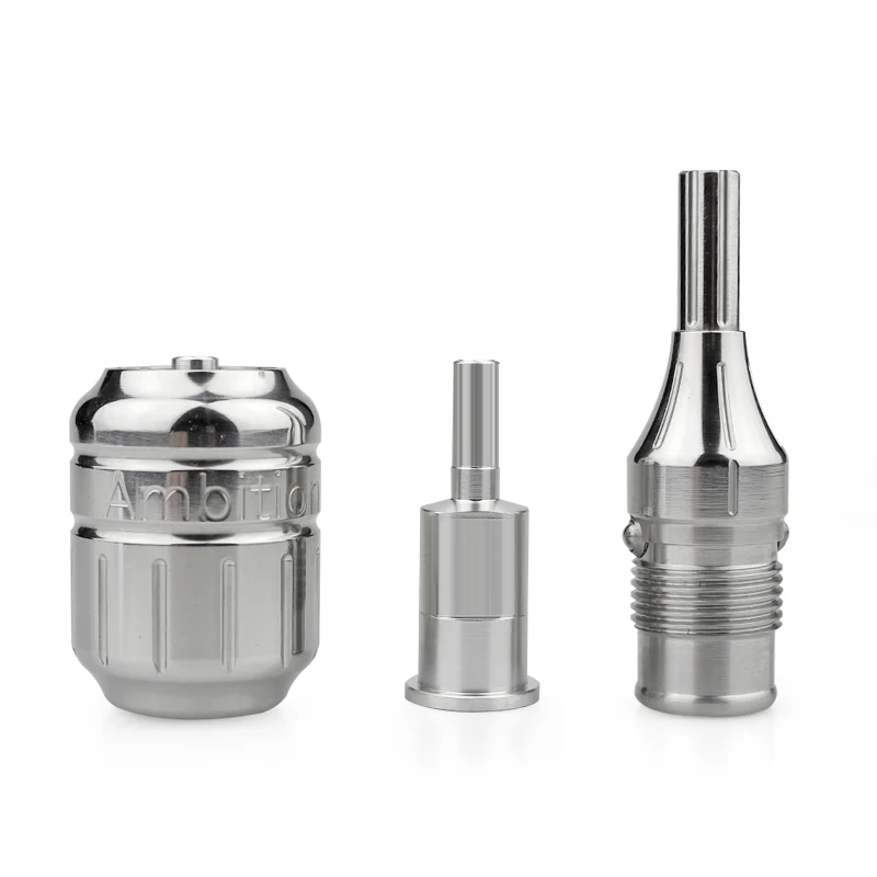 2018 Newest Adjustable 32mm Cartridge Grip Stainless Steel Cartridge Grip For Cartridge Tattoo Mach