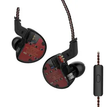 Плотным верхним ворсом KZ ZS10 наушники с 1 динамический гибрид в ухо наушники Hi-Fi стерео наушники бас гарнитура с глубоким басом наушники Высокое качество ухо телефонов для мобильного телефона из закаленного стекла