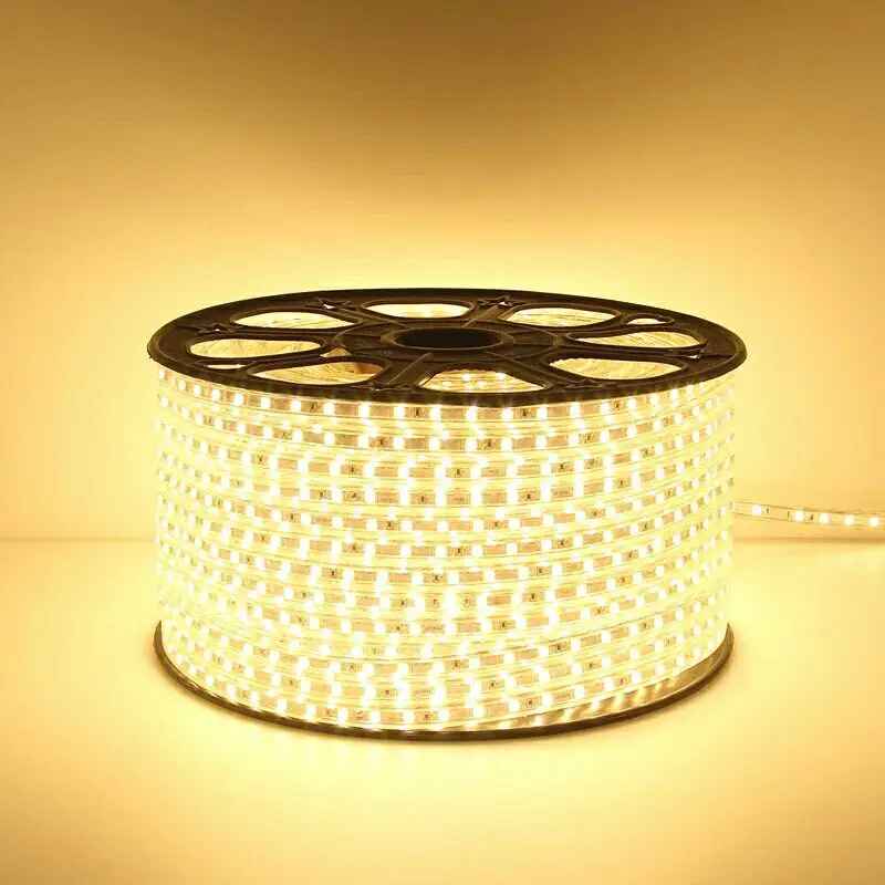Светодиодная лента SMD5050 100 м водонепроницаемая IP67 220 В/110 В|led light strip|light stripstriscia led |