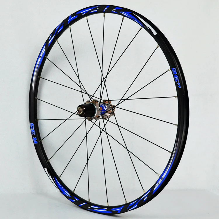Perfect PASAK Mountain bike 27.5inch wheel 24Holes draw front 2 rear 4 bearing 26inch bicycle wheels 12