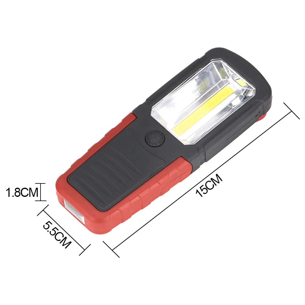 COB светодиодный рабочий проверка фонаря фонарь лампа с магнитом и вращающейся базой складной подвесной крючок для палатки кемпинга ремонта