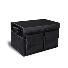 

1PC Car Trunk Organizer Multi-Pocket Large Capacity Storage Bag Folding Car Seat Back Organizer Car Stowing Tidying