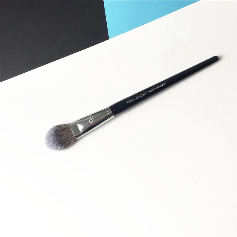 Pro Sculpting Blush Brush#99- Spade-Like Head for Contouring Blushing powders and Liquids- Beauty Makeup Blending Tool