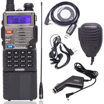 

BaoFeng UV-5RE Walkie Talkie 8Watts powerful 3800mAh Dual Band 10 km long range cb Upgrade of BF-UV5RE UV5R two-way radio