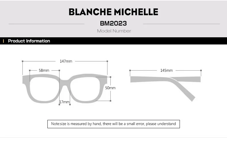 Поляризационные солнцезащитные очки Blanche Michel Cat eye, женские солнцезащитные очки в розовой оправе, брендовые дизайнерские женские очки с коробкой