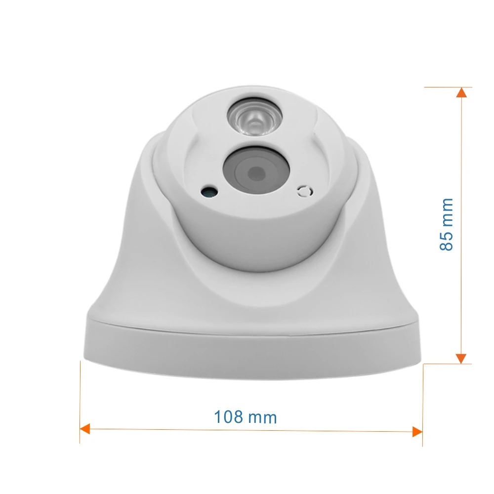 ENSTER H.265 Крытая Onvif HD 1080P ip-камера с поддержкой обнаружения движения электронная сигнализация с фотографическим снимком, встроенный микрофон