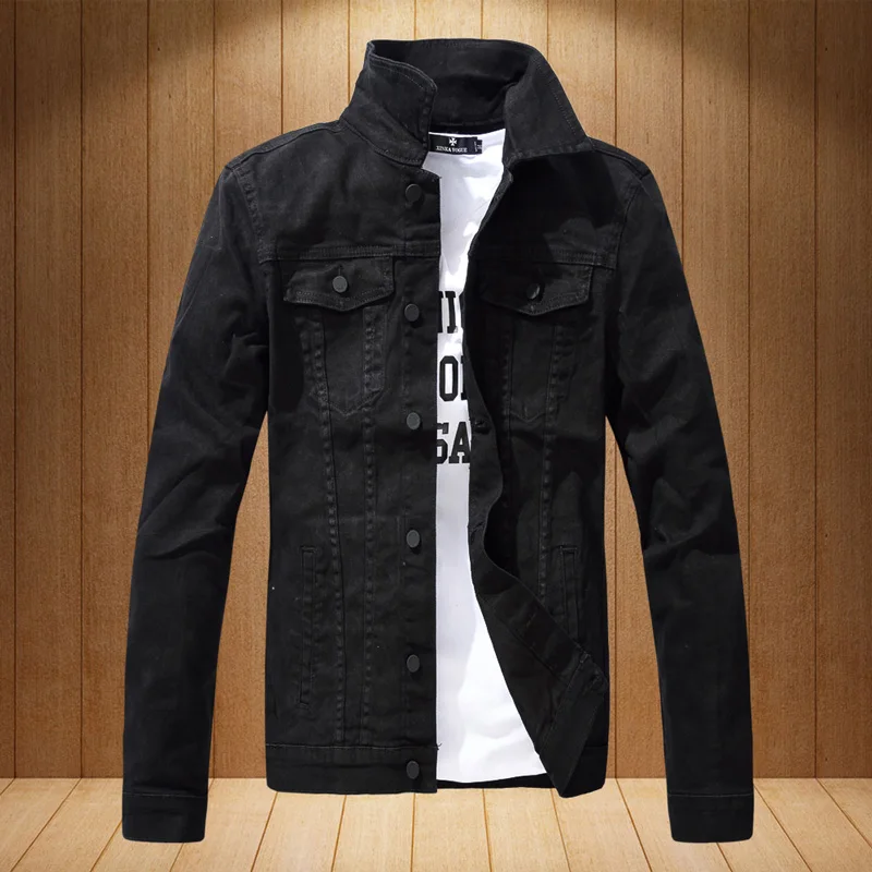 2018 Newly Autumn Fashion Mens Jacket 5 Colors Slim Fit Punk Style Hip Hop Denim Jacket Men Streetwear Women Jackets Coats 2018 Newly Autumn Fashion Mens Jacket 5 Colors Slim Fit Punk Style Hip Hop Denim Jacket Men Streetwear Women Jackets Coats