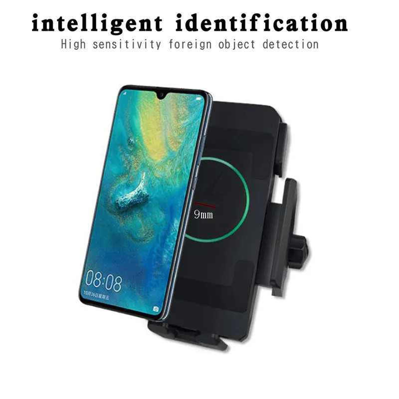 

Motorcycle Phone Holder Qi Wireless Charger Motorcycle Charger Mount Extended For Phones Fast Wireless Charging Moto Accessories