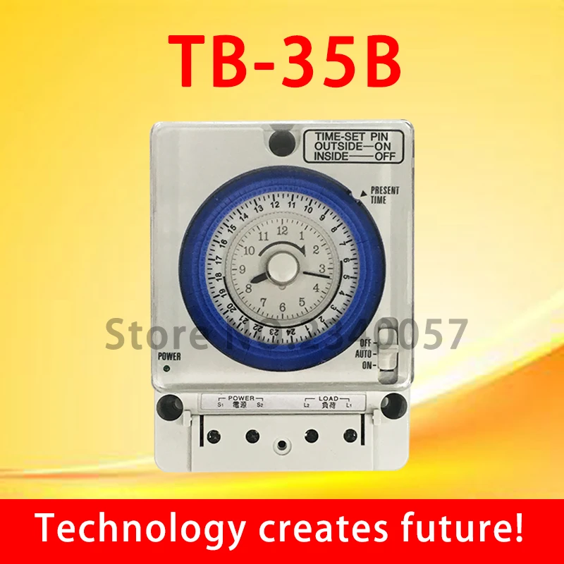 

24 hour Timer Switch TB35 Time Timer RATED VOLTAGE:100-240V