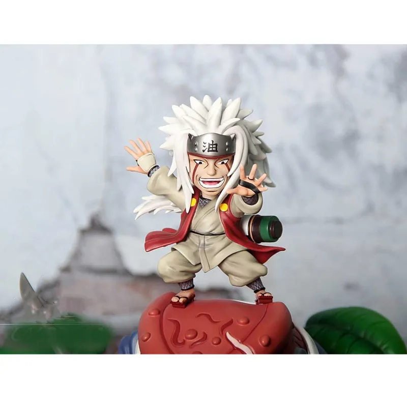 10 "Наруто Джирайя статуя гама Sennin бюст Uzumaki NARUTO ученик анимационная фигурка GK Коллекционная модель Toy BOX D728