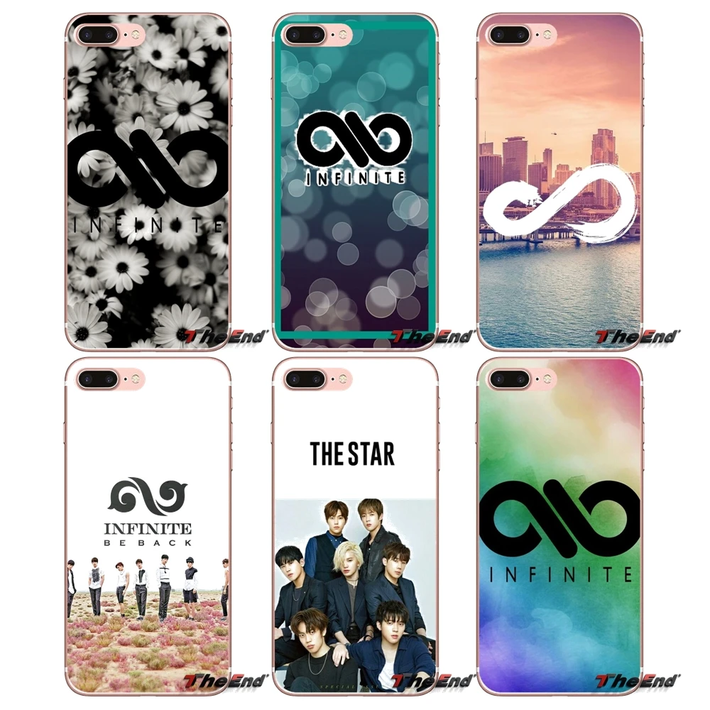Корейский бесконечный Kpop мальчик для Samsung Galaxy S2 S3 S4 S5 MINI S6 S7 edge S8 S9 Plus Note 2 3 4 5 8 Coque