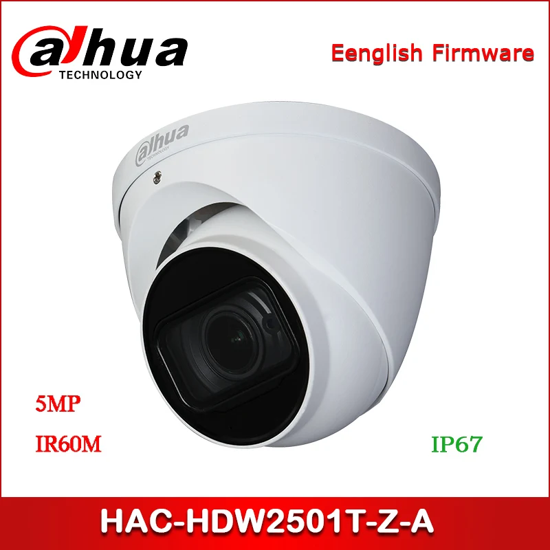 Dahua HAC-HDW2501T-Z-A 5MP CCTV камера Starlight HDCVI IR для очков | Безопасность и защита