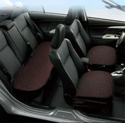 Универсальный черно-красный (передняя + задняя) чехол на сиденье автомобиля аксессуары для интерьера