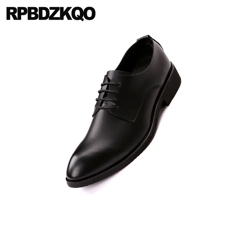 Vestido Elevator 2 Dos Estilo 1 Formal Casamento Sapatos 1 Trabalho Da Pé Borracha black Oxfords Britânico Partido 2018 Altura Homens Manta Dedo Designer Do Preta Black De black Elevator Crescente Pontas 2 black qvqO4ZCr