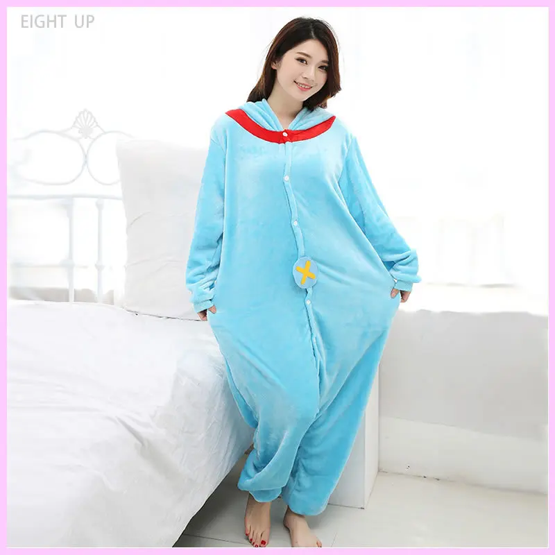 Kigurumi осень зима Пижама для взрослых с рисунком звезды пижама животными
