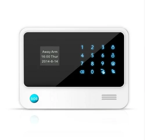 Free Shipping WiFi Alarm System GSM Alarm system Home smart alarm system can be work with Android and IOS APP