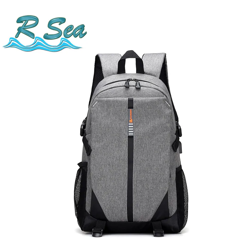 

16inch Creative burden backpack smart USB charging backpack Oxford cloth computer bag for man