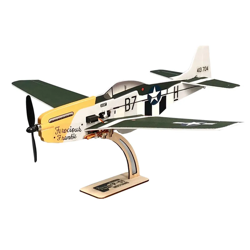 

MinimumRC P-51 FOR Mustang 4CH 360mm Wingspan RC Airplane Fixed Wing KIT/PNP