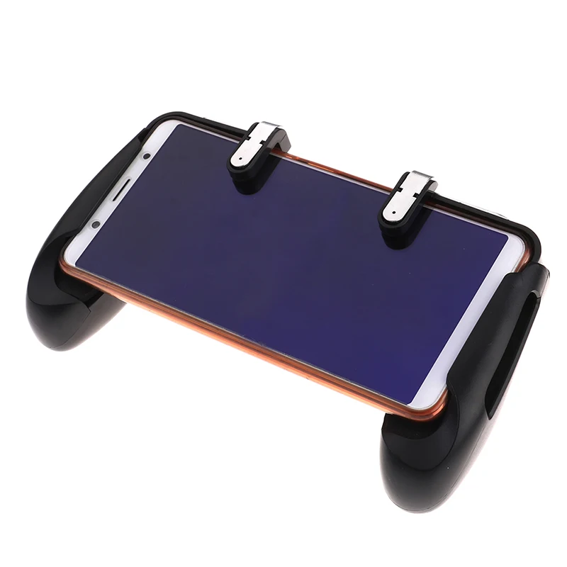 1pc Touch Screen Wireless Mobile Gaming Shooter Controller With Trigger Button