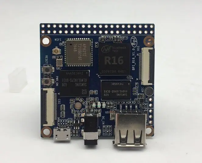 Дизайн чипа BPI M2 Magic Allwinner R16 с четырехъядерным процессором A7 SoC и 512 Мб оперативной