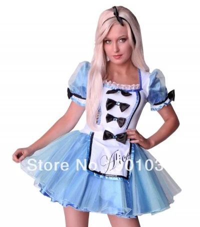 

FREE SHIPPINGbs ZY874 frenchmaid costume alice in wonderland costume