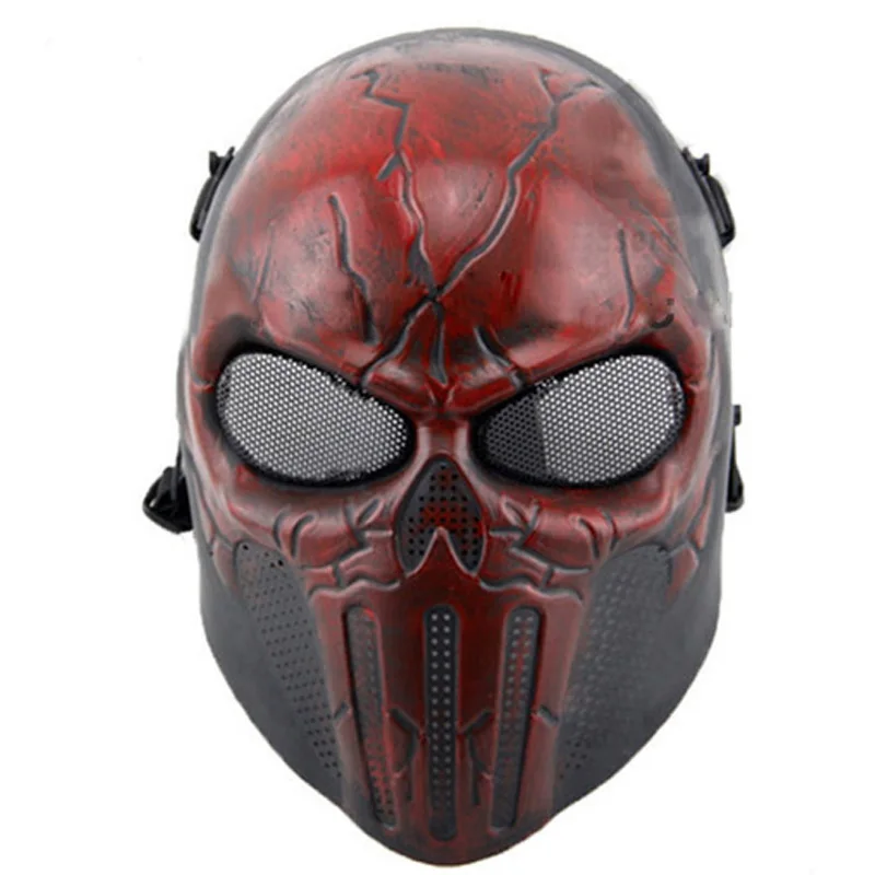 Tactical Airsoftsports paintball wargame face mask with Ear-protective Chastener | Спорт и развлечения