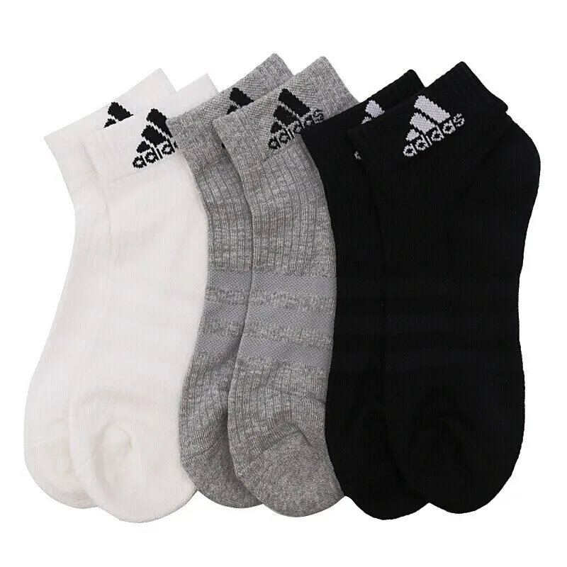 Новинка 2018 оригинальные спортивные носки Adidas 3S на HC 3 p в стиле унисекс (3