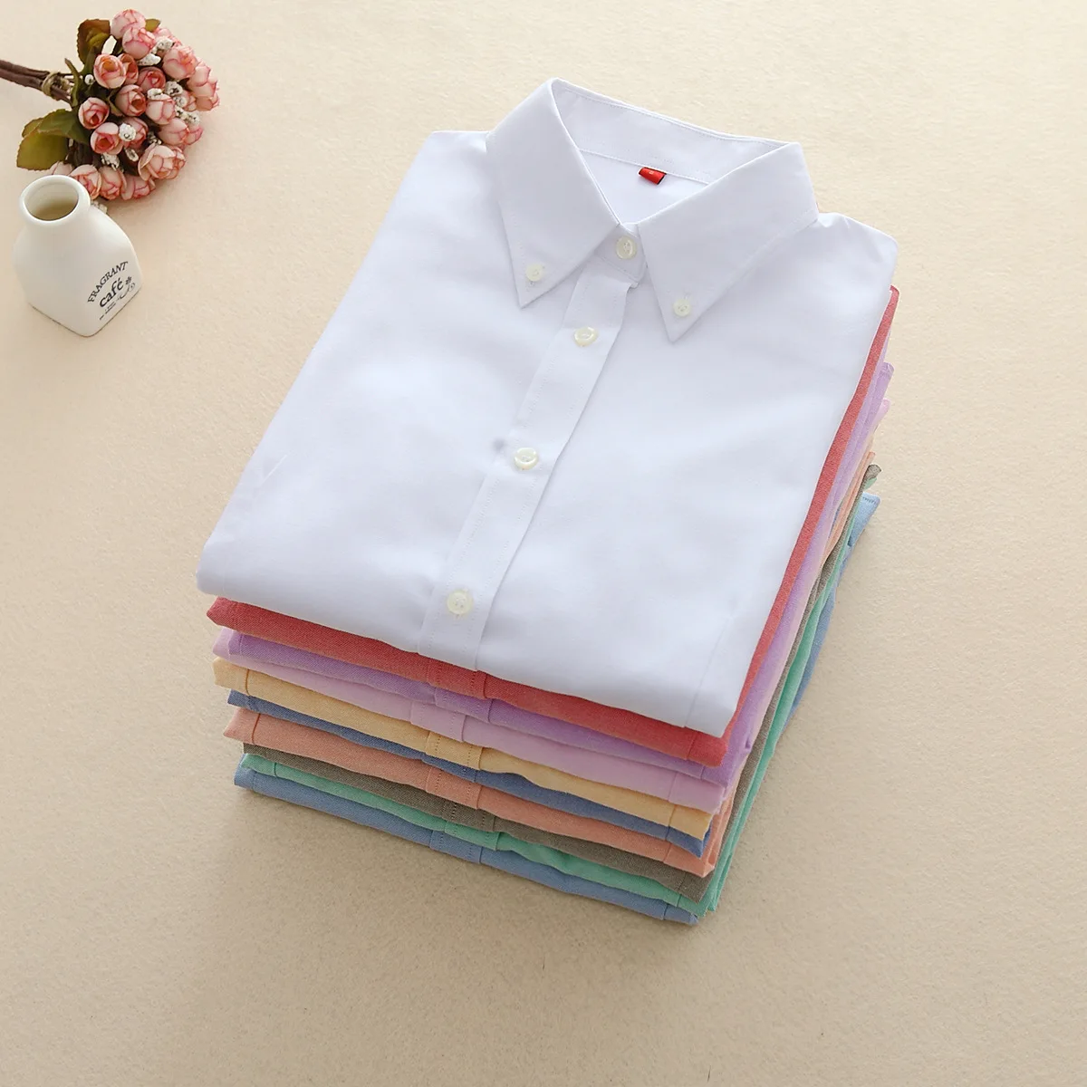 Женские блузки с длинным рукавом FEKEHA офисные рубашки для студентов|blusas camisas