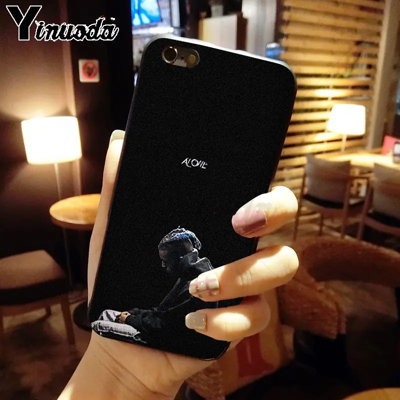 Yinuoda Xxxtentacion Mode черный мягкий силиконовый чехол для телефона из ТПУ для мобильных телефонов iphone X XS MAX 8 7 6 S Plus 5s SE XR - Цвет: A6