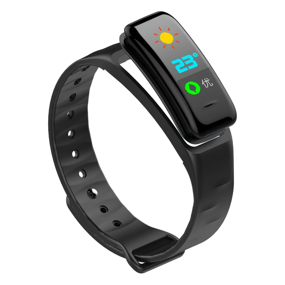 

2018 C1 Plus Bluetooth Smart Watch Blood oxygen Health Heart Rate Tracker Sport Fitness Tracker Color Screen Smart Wristband
