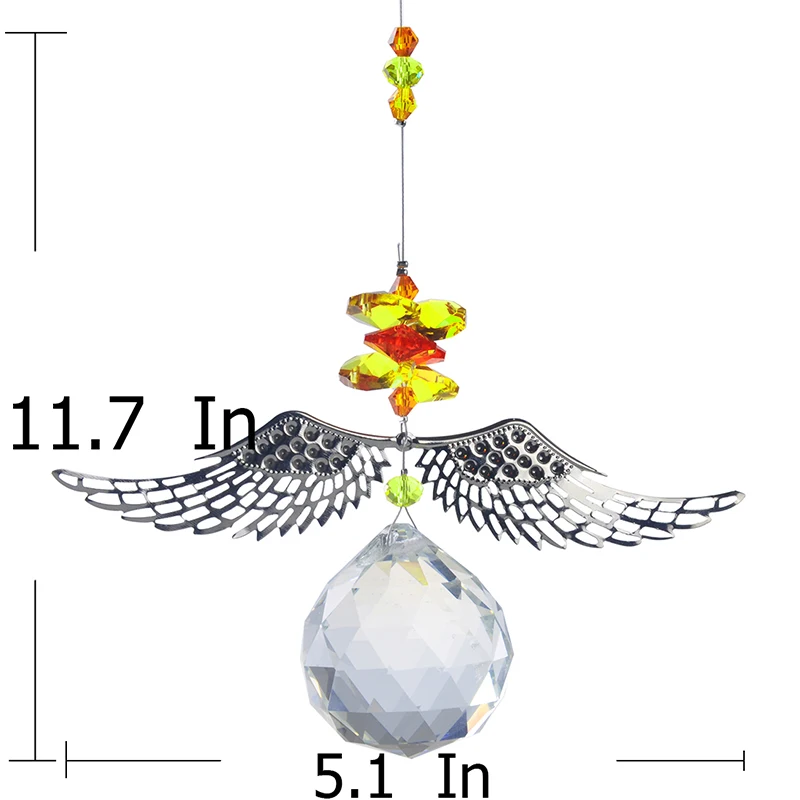 H& D 30 мм Хрустальный шар Призма Suncatcher окно висячие орнамент дома свадебное украшение ручной работы подарок(синий