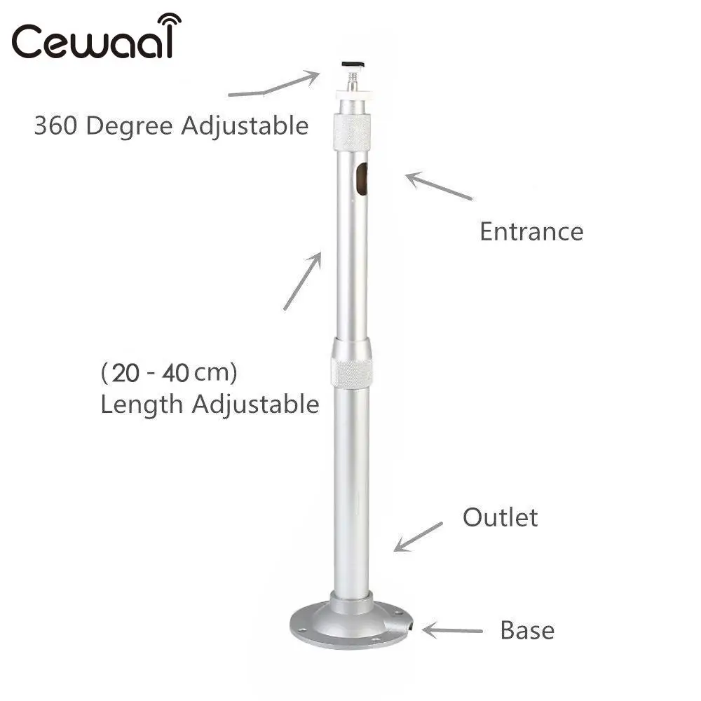 Выдвижная подставка Премиум проектор настенный держатель, алюминиевый сплав вращение Подвесной Потолочный Держатель lcd
