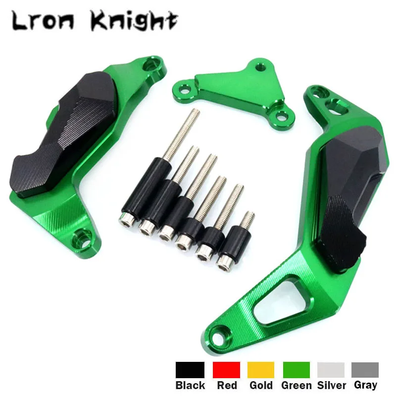 

For KAWASAKI NINJA400 NINJA250 NINJA 400 250 2018 Motorcycle Engine Crash Guard Stator Cover Slider Protector Falling Protectio