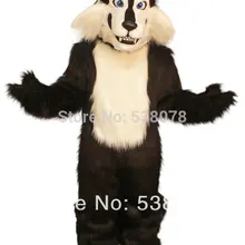 Карнавал Маскоты te Черный волк Маскоты взрослый костюм персонажа из мультфильма партии Хэллоуин плюшевые Маскоты te комплект костюм sw897