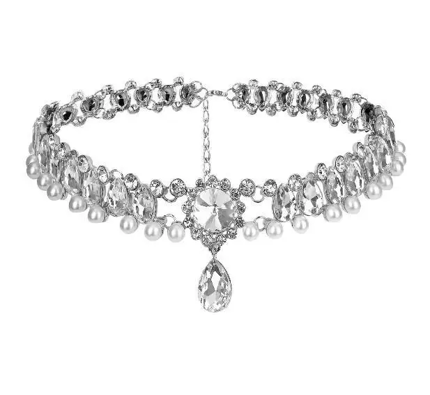 Collar Choker Crystal Choker Necklace 