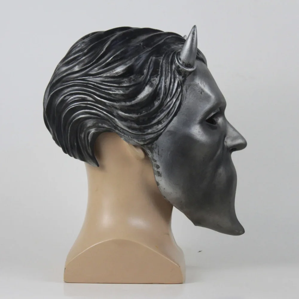 Ghost B C  The Nameless Ghouls Guitarist performing Mask Cosplay Helmet Halloween Latex Mask Props Gifts Mask Party High Quality1