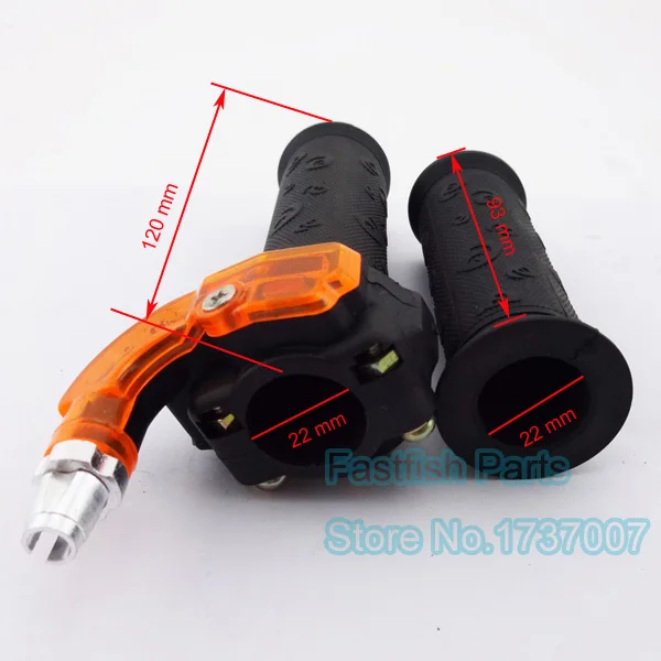 

Twist Throttle Hand Grip With Right 2 Stroke For 43cc 47cc 49cc Mini Dirt Pocket Bike Scooter ATV Quad