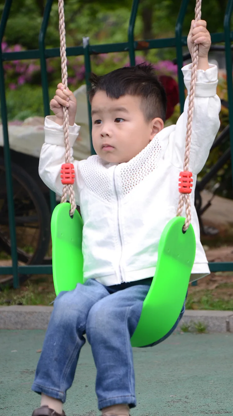 Soft EVA Plate U-shaped Swing Child Kids Outdoor Play Game Toy Swing Seat Hanging Chair new eva plastic hanging basket baby kids swing seat safety kids child outdoor garden park play swing