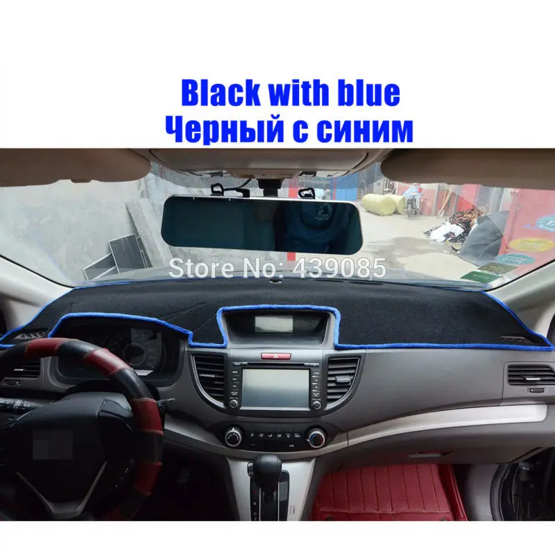 black with blue